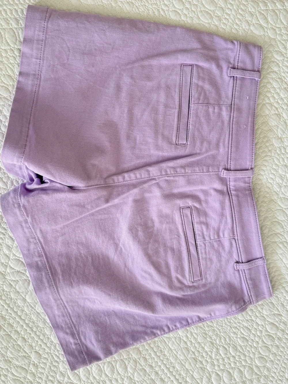 LOFT Lilac Denim Jean Shorts